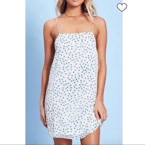 Lovers + Friends Polka Dot Slip Dress